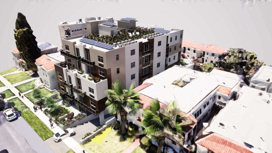 Fivestory, 29unit apartment building planned in PicoRobertson